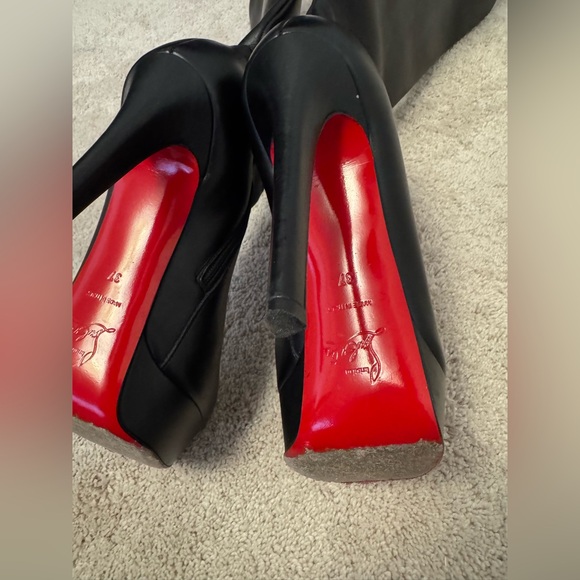 Christian Louboutin Bianca Botta 140 Boots size 37 - Picture 5 of 6